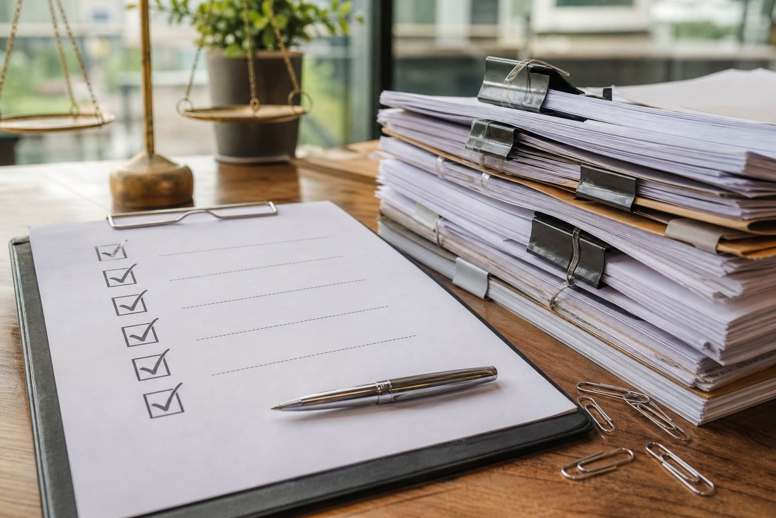 Filing Checklist Use
